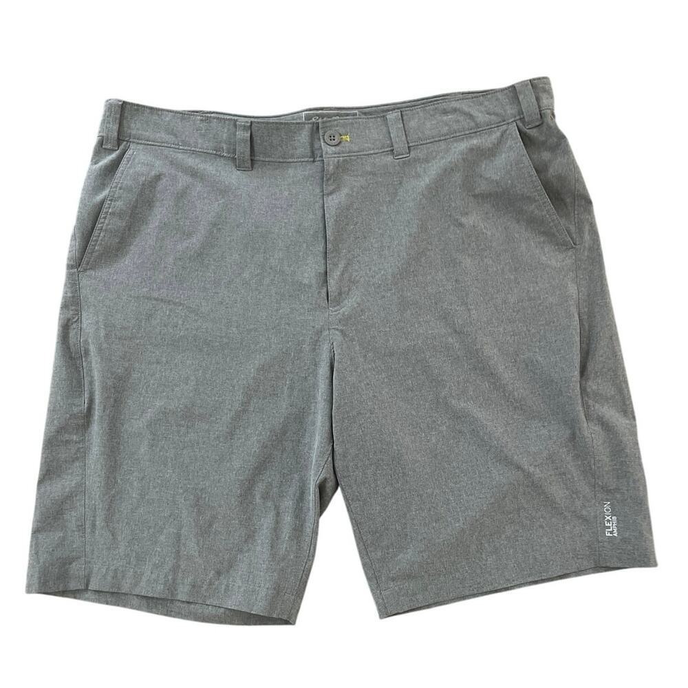 Eddie Bauer Mens Outdoor Golf Flexion Amphib Shorts 40 Gray Activewear Casual‎